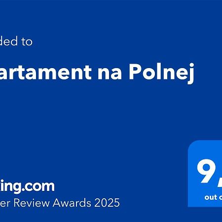 Apartament Na Polnej Chełmno Eksteriør billede